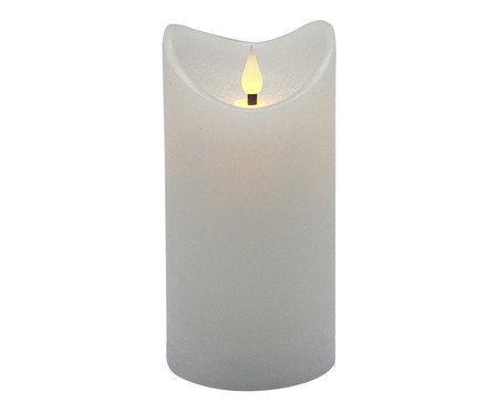 Vela Decorativa de LED Claridad Branco | Westwing