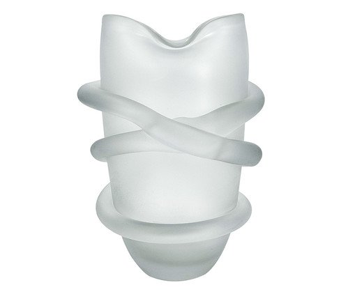 Vaso Decorativo Anelli Fosco Médio, transparent | WestwingNow
