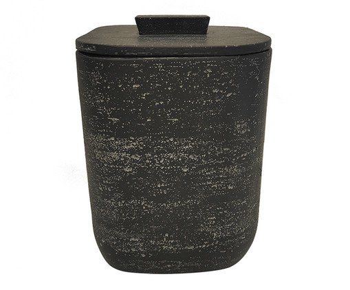 Lixo Com Tampa Rocher Preto, black | WestwingNow
