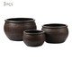 Jogo de Vasos Decorativos Silex Marrom, brown | WestwingNow
