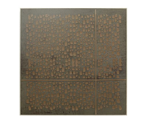 Quadro Decorativo Chip Preto e Marrom, black | WestwingNow