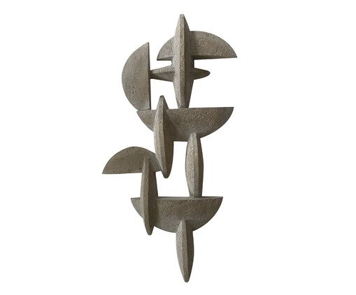 Adorno de Parede Abstracto Cinza, grey | WestwingNow