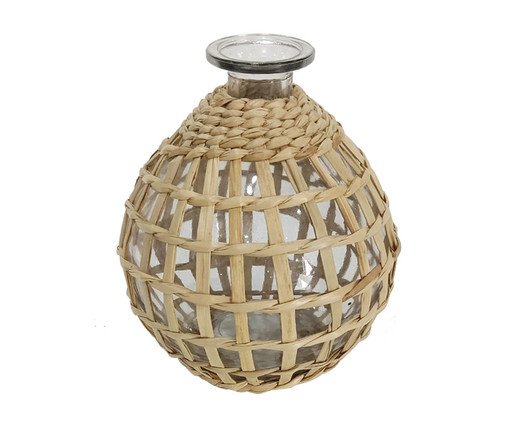 Vaso Decorativo Réseau Médio, transparent | WestwingNow