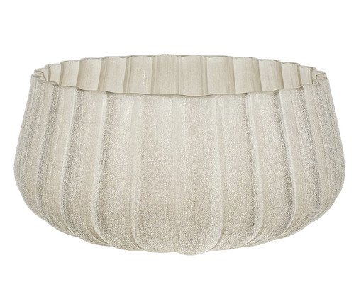 Vaso Decorativo Ondulé Bege Fosco, beige | WestwingNow