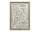 Quadro Decorativo em Linho Disordine Cinza e Branco, grey | WestwingNow