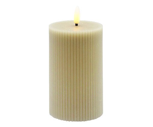 Vela Decorativa de LED Niche Bege Médio, beige | WestwingNow