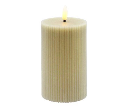 Vela Decorativa de LED Niche Bege Médio | Westwing
