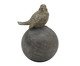 Adorno Decorativo Pássaro e Esfera Voler I, grey | WestwingNow