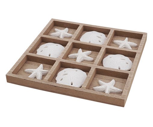 Jogo da Velha Mar Branco, white | WestwingNow
