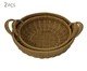 Jogo de Cestas Decorativa Naturel Marrom Claro, brown | WestwingNow