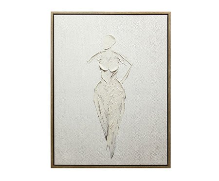Quadro Decorativo Contour Branco | Westwing