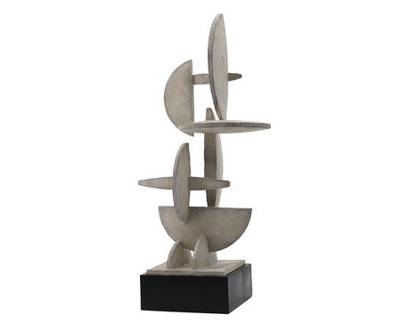 Adorno Decorativo Metà Cinza | Westwing