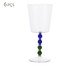 Jogo de Copos Bollen Verde e Azul, transparent | WestwingNow