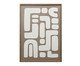 Quadro Decorativo em Linho Disturbo Cinza e Branco, grey | WestwingNow