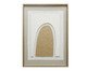 Quadro Decorativo em Linho Arc Bege e Branco, white | WestwingNow