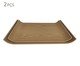 Jogo de Bandejas Decorativas Arbor Marrom, brown | WestwingNow