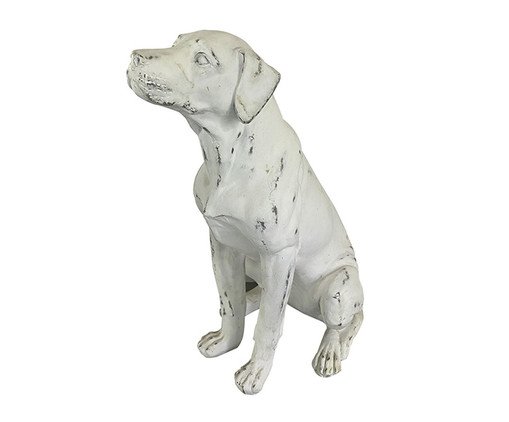 Adorno Decorativo Cachoro Parté I Branco, grey | WestwingNow