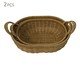 Jogo de Cestas Decorativa Paglia Marrom Claro, brown | WestwingNow