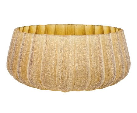 Vaso Decorativo Ondulé Âmbar Fosco | Westwing