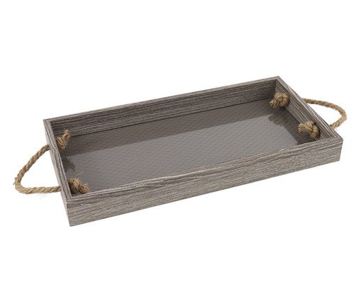 Bandeja Decorativa Fetard Cinza, grey | WestwingNow