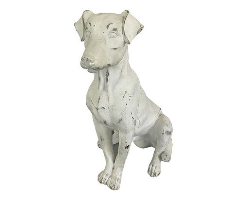 Adorno Decorativo Cachoro Parté II Branco, grey | WestwingNow