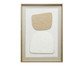 Quadro Decorativo em Linho Empilé Bege e Branco, white | WestwingNow