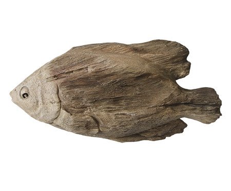 Adorno Decorativo de Peixe Aleta Marrom | Westwing
