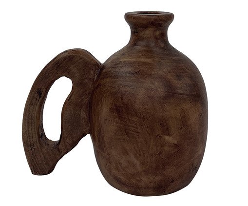 Vaso Decorativo Maniglia Marrom, brown | WestwingNow