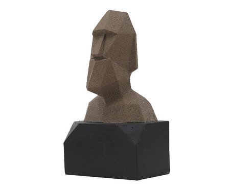 Adorno Decorativo Moais Marrom | Westwing