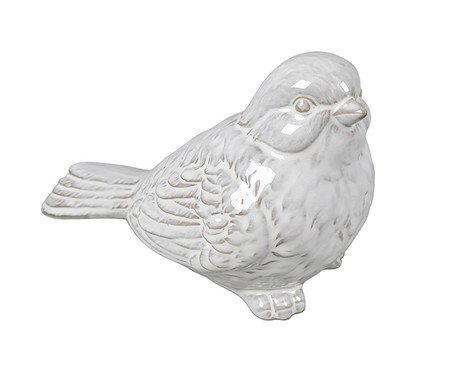 Adorno Decorativo de Pássaro Chanter Branco | Westwing