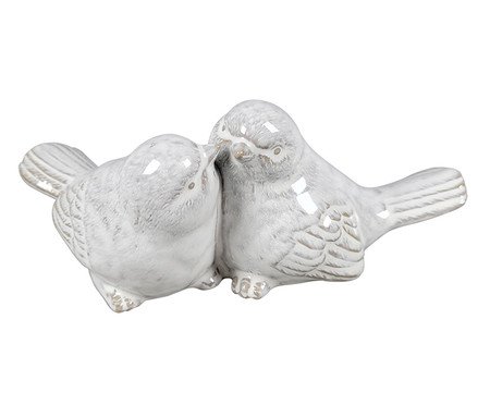 Adorno Decorativo de Pássarinhos Enfant Branco | Westwing