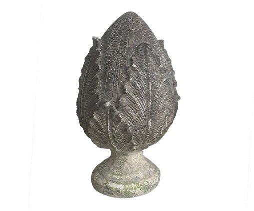 Adorno Decorativo de Pinha Pomme Cinza Médio, grey | WestwingNow