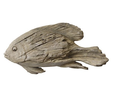 Adorno Decorativo de Peixe Pinna Marrom | Westwing