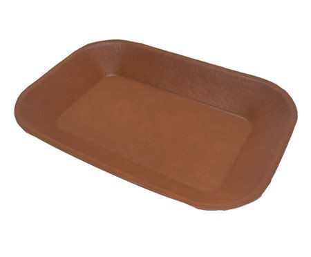 Bandeja Decorativa Decorativa Greda Marrom | Westwing