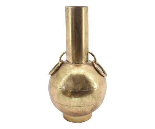 Vaso Decorativo Anneau Dourado, gold | WestwingNow