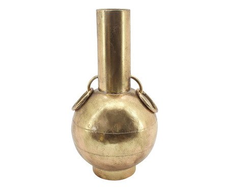 Vaso Decorativo Anneau Dourado | Westwing
