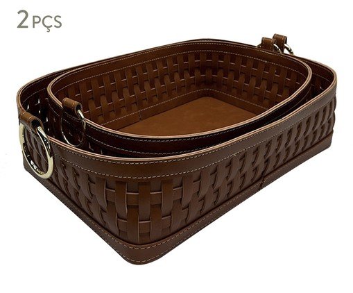 Jogo de Cestos Decorativo Raffiné Marrom, brown | WestwingNow