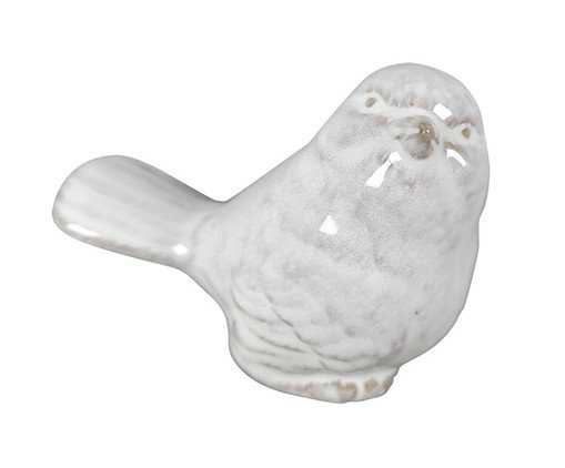 Adorno Decorativo de Pássaro Píscaro Branco, white | WestwingNow