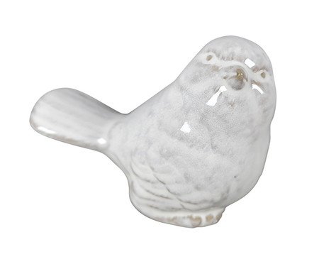 Adorno Decorativo de Pássaro Píscaro Branco | Westwing