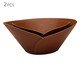 Jogo de Centro de Mesa Abbraccio Marrom, brown | WestwingNow