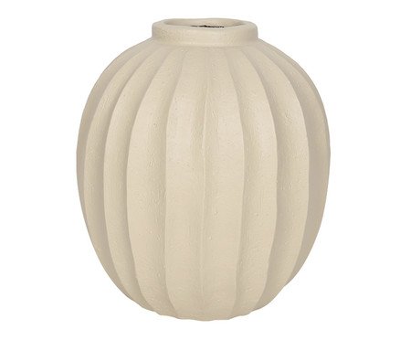 Vaso Decorativo Gemme Bege Médio | Westwing