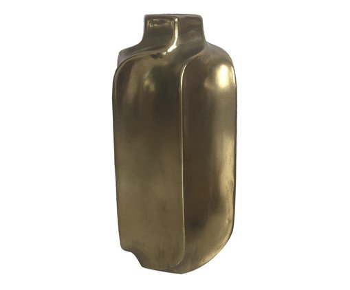 Vaso Decorativo Briller Dourado Médio, gold | WestwingNow