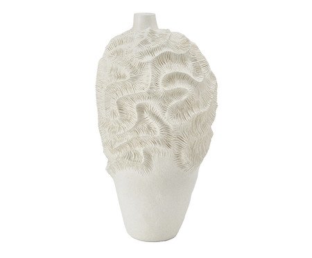 Vaso Decorativo Corallo Branco Médio | Westwing