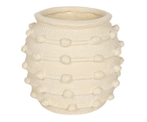 Vaso Decorativo Spine Bege Pequeno, beige | WestwingNow