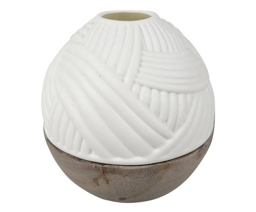 Vaso Decorativo Pianta Branco Médio, white | WestwingNow