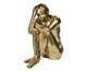 Adorno Decorativo Pensatore Dourado, gold | WestwingNow