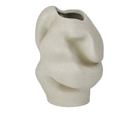 Vaso Decorativo Abstra Bege