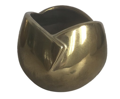 Vaso Decorativo Raffina Dourado Pequeno, gold | WestwingNow