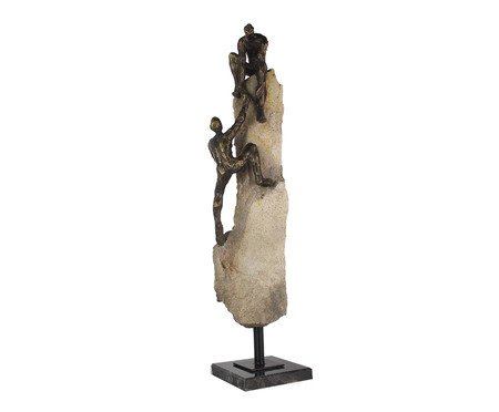 Adorno Decorativo Verso la Cima Bronze | Westwing