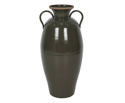 Vaso Decorativo Urceus Marrom, green | WestwingNow
